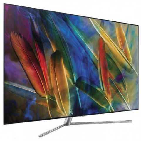 Телевизор LED Samsung 165,1 см QE65Q7FAMUXRU серебристый 1-387 Баград.рф